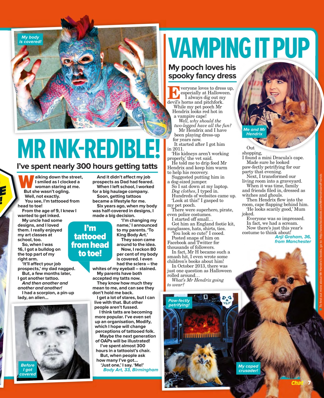 Chat Specials Preview Pages