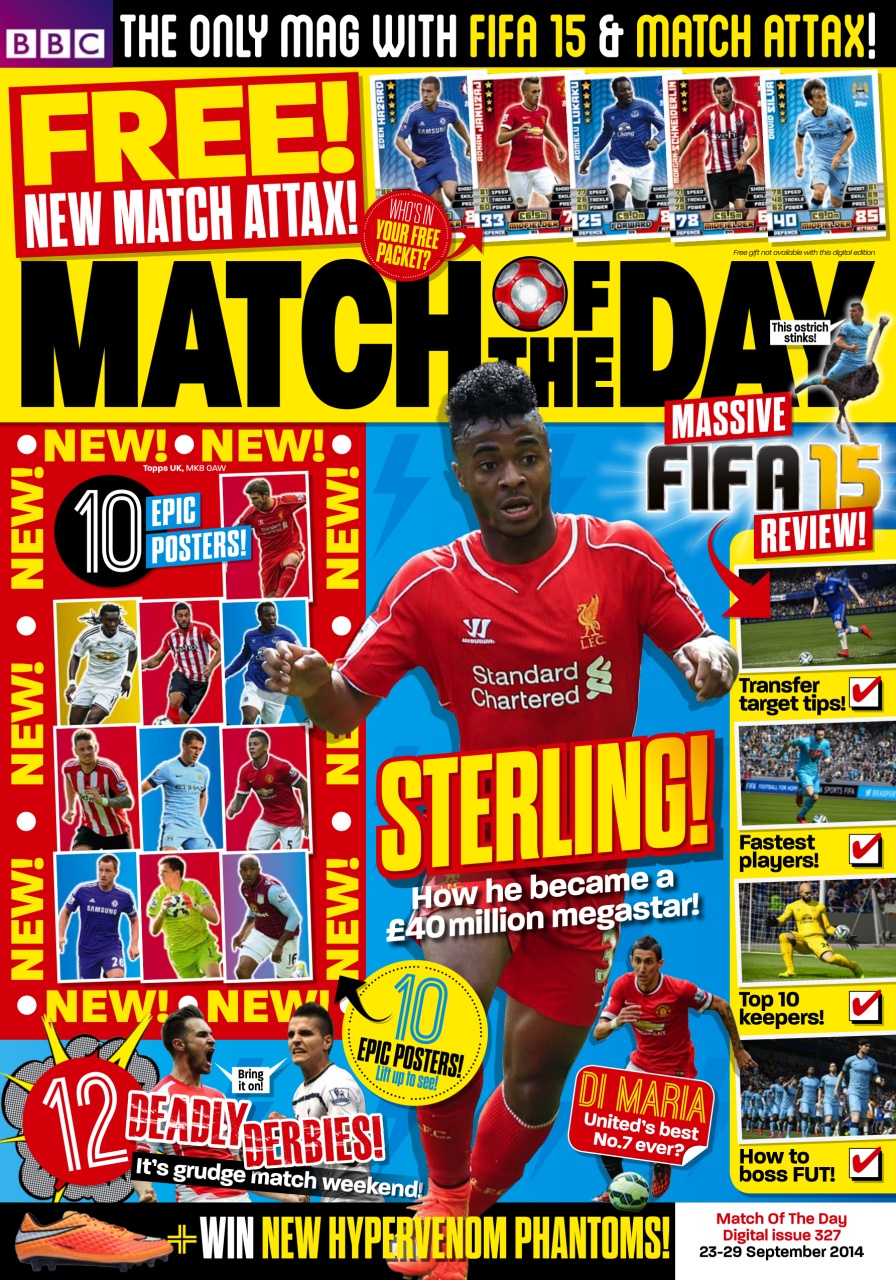Match of the Day Preview Pages