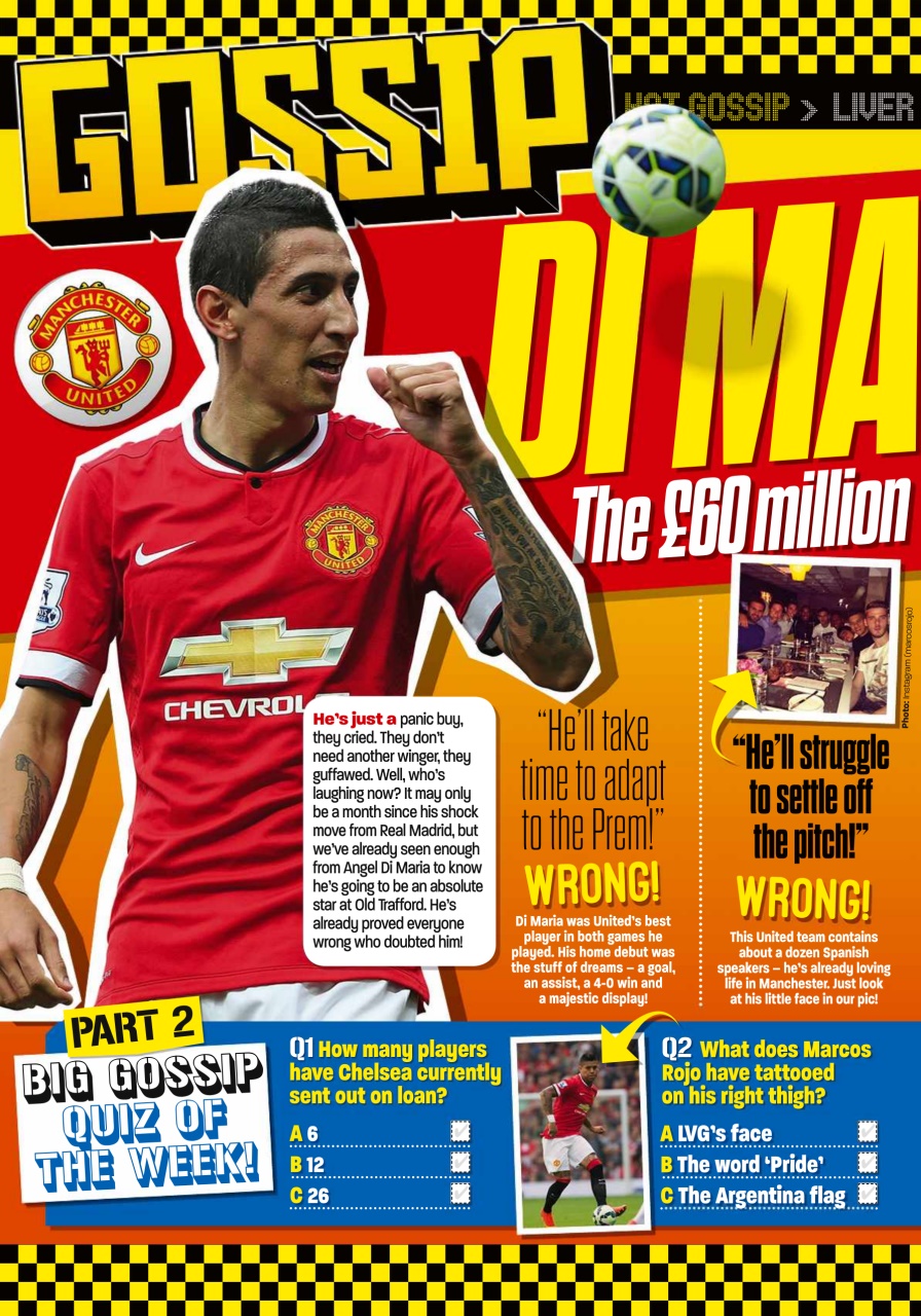 Match of the Day Preview Pages