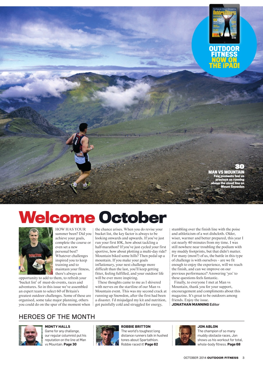 Outdoor Fitness & Adventure Preview Pages