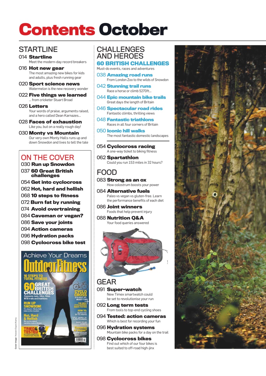 Outdoor Fitness & Adventure Preview Pages