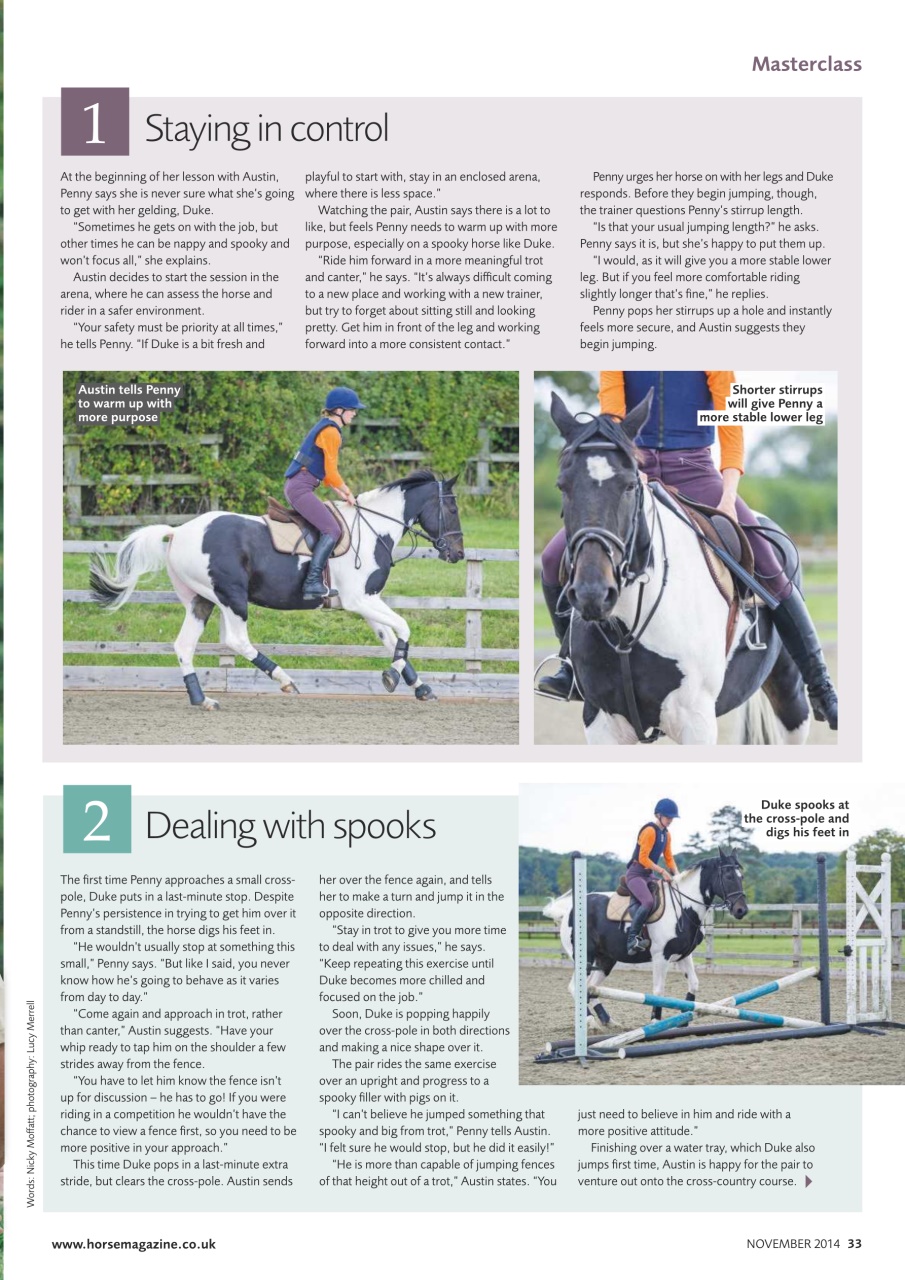 Horse Preview Pages