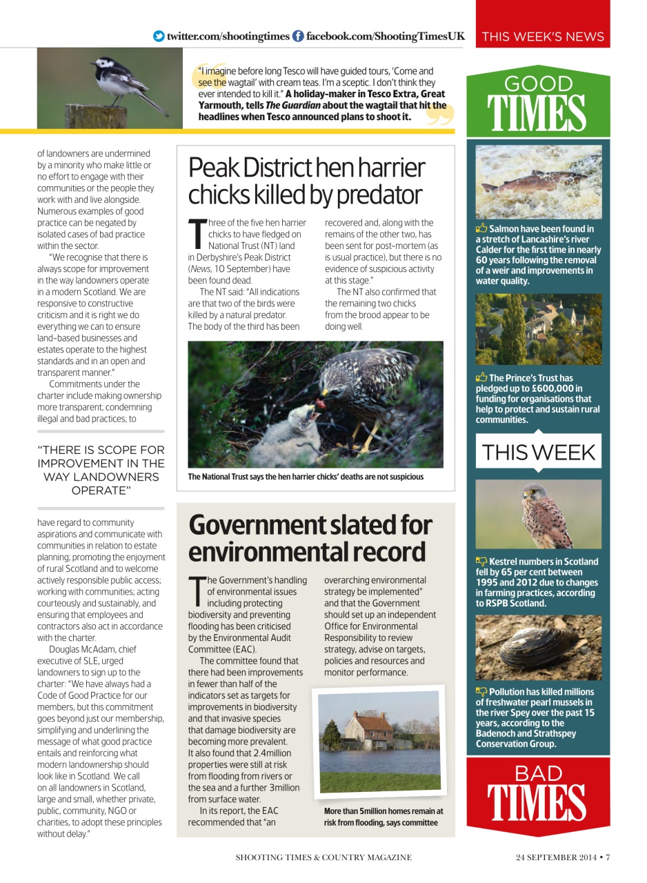 Shooting Times & Country Preview Pages
