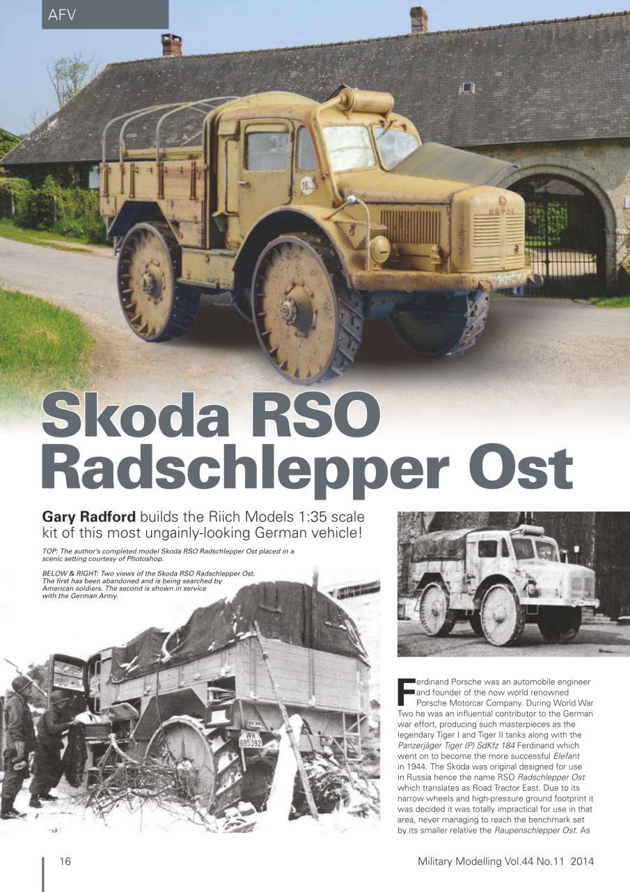 Military Modelling International Magazine Preview Pages