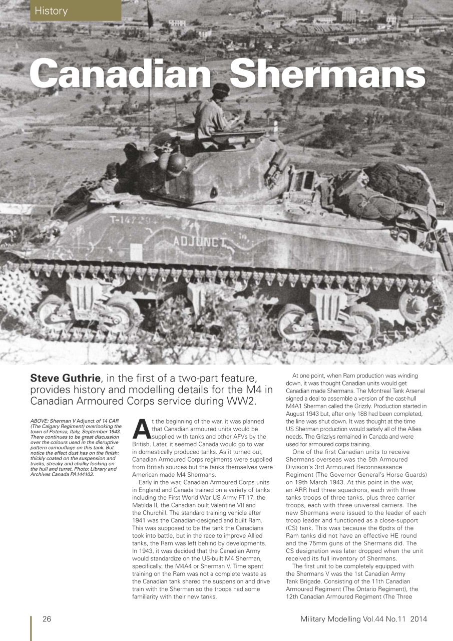 Military Modelling International Magazine Preview Pages