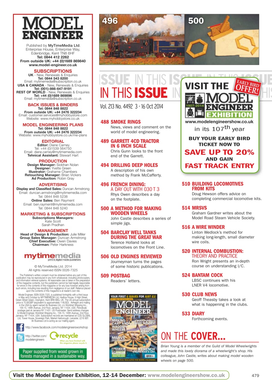 Model Engineer Preview Pages