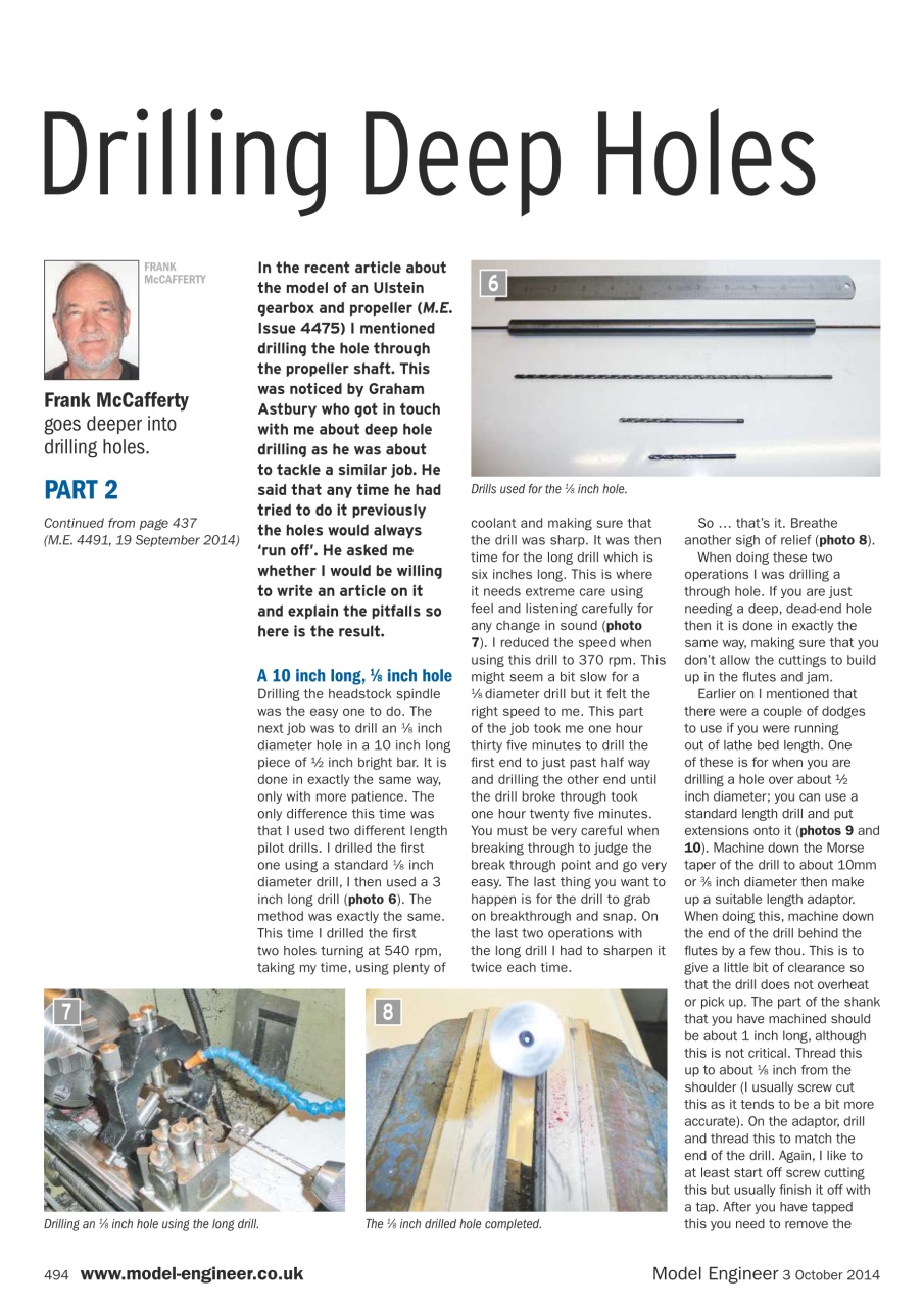 Model Engineer Preview Pages