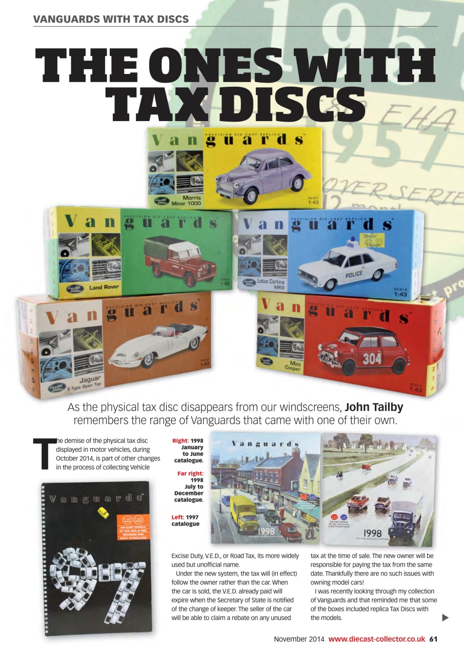 Diecast Collector Preview Pages