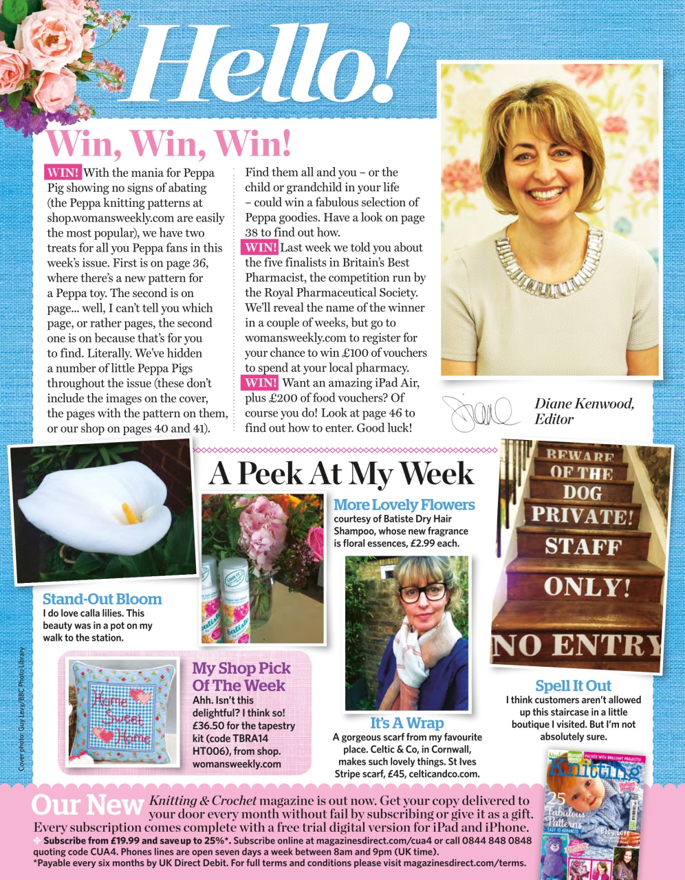 Woman's Weekly Preview Pages