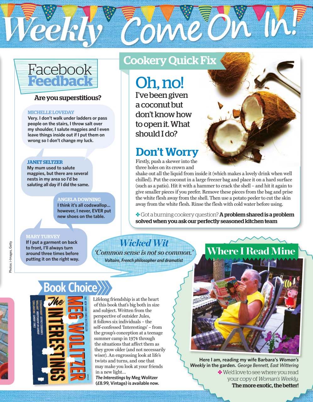 Woman's Weekly Preview Pages