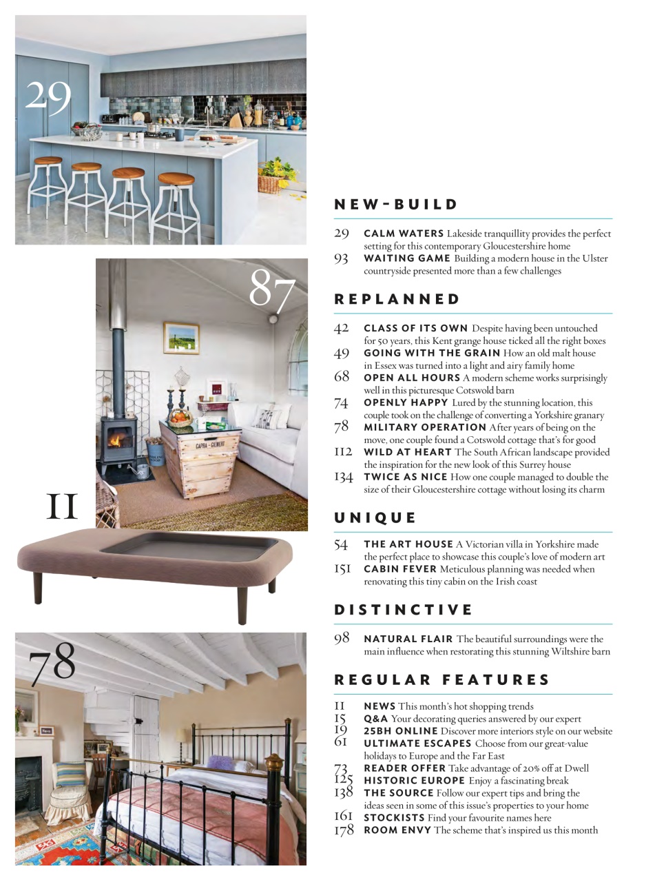 25 Beautiful Homes Preview Pages