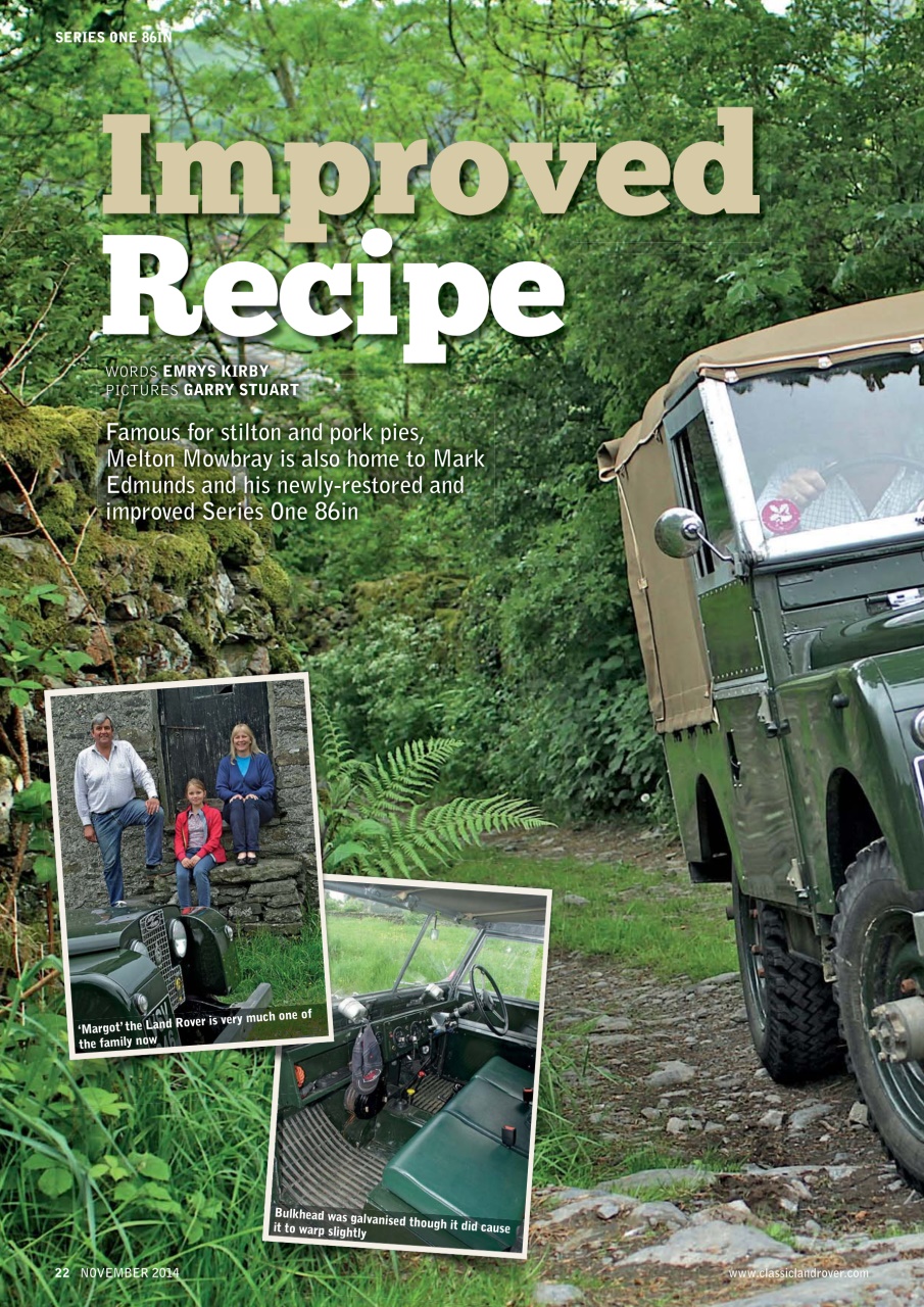 Classic Land Rover Magazine Preview Pages