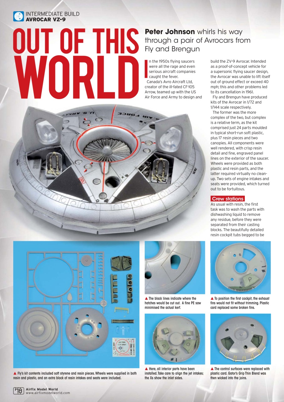Airfix Model World Preview Pages