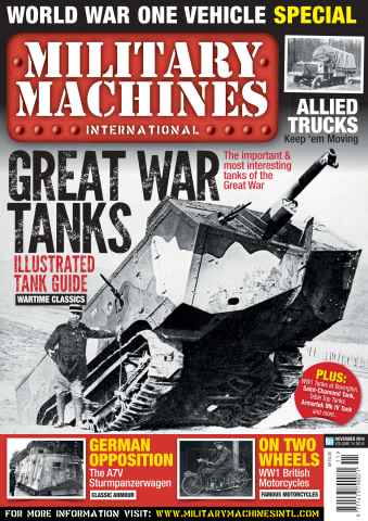 Military Machines International issue November 2014