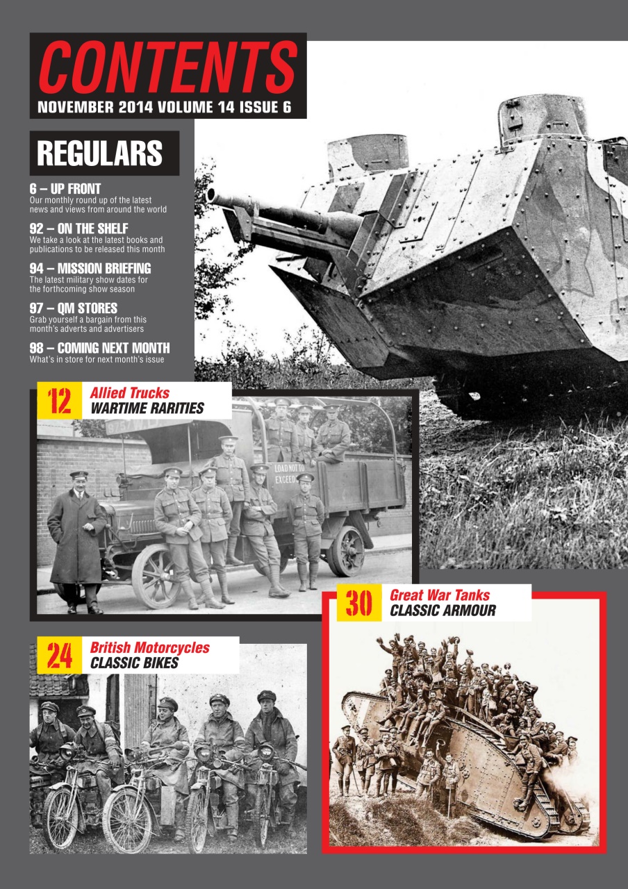 Military Machines International Preview Pages
