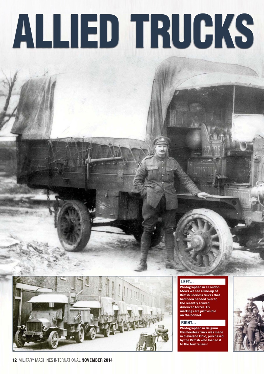 Military Machines International Preview Pages