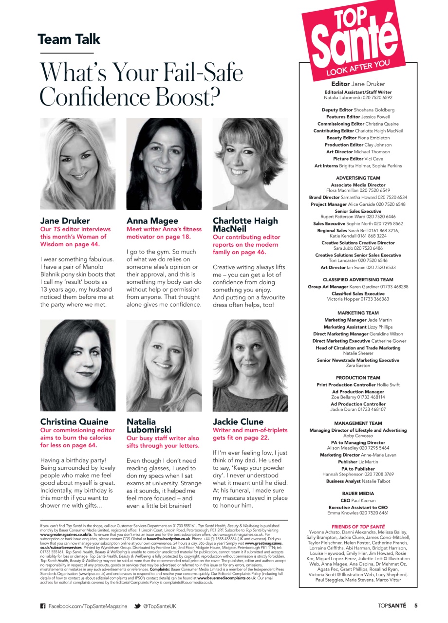 Top Sante Preview Pages