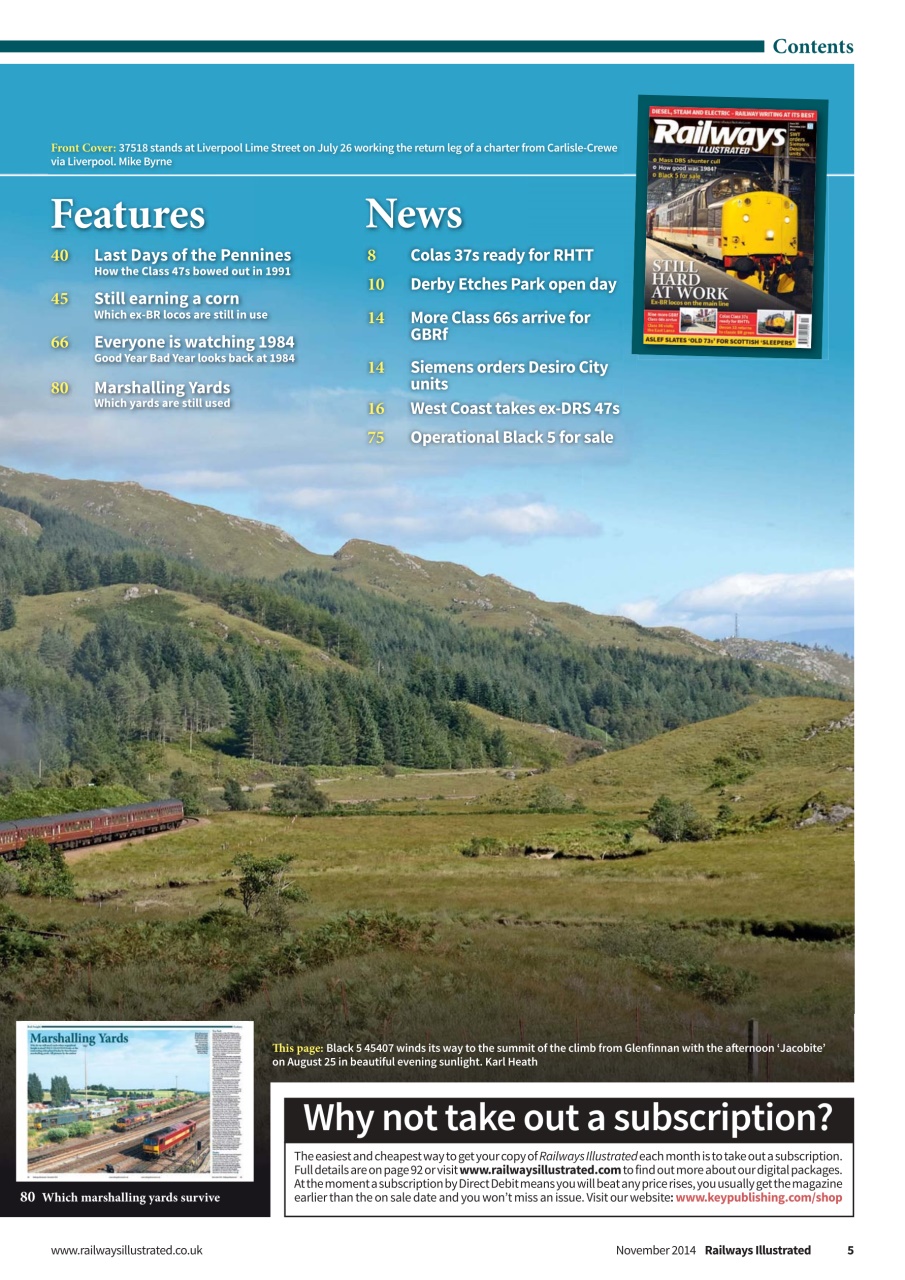 Railways Illustrated Preview Pages