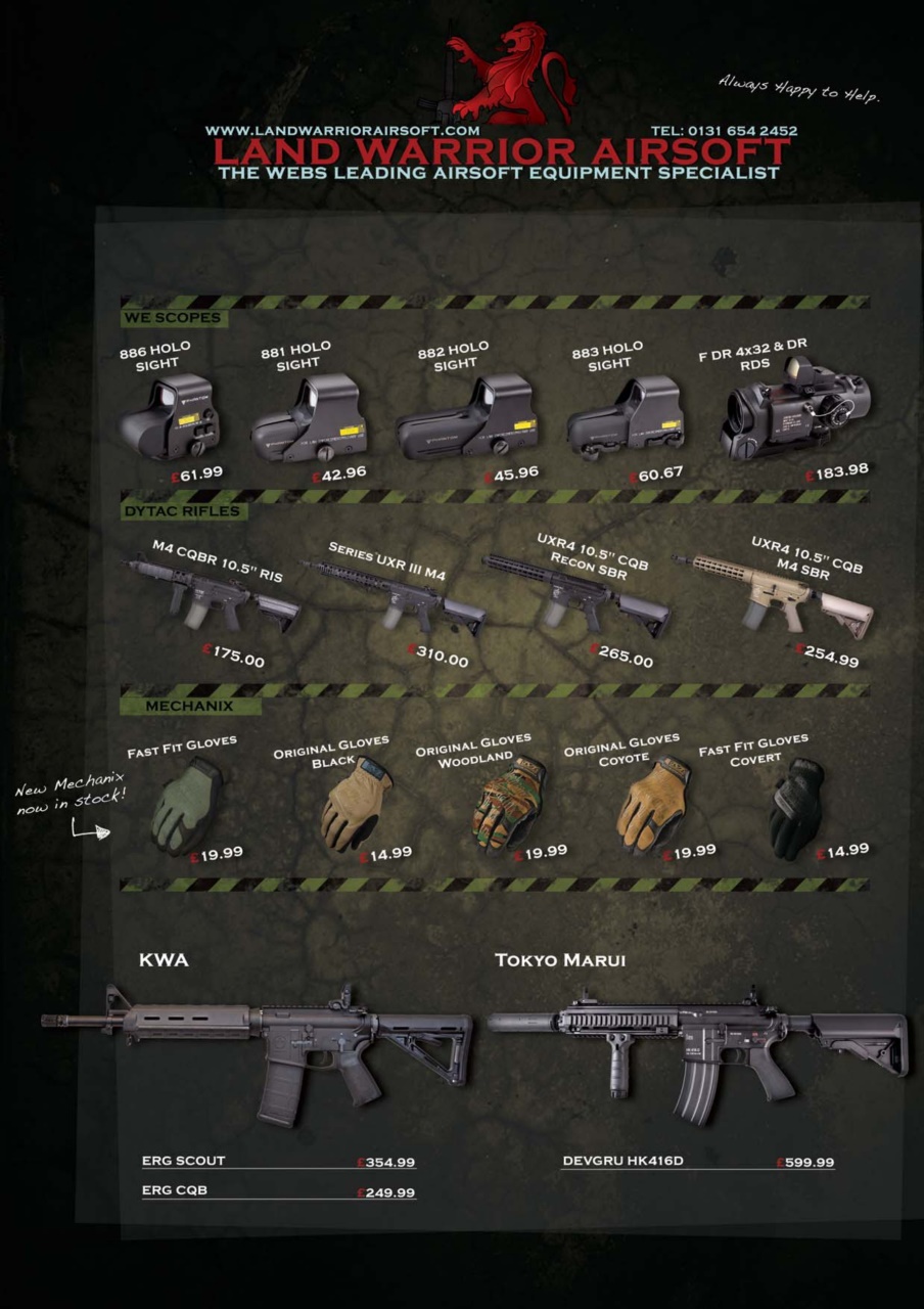 Airsoft Action Preview Pages