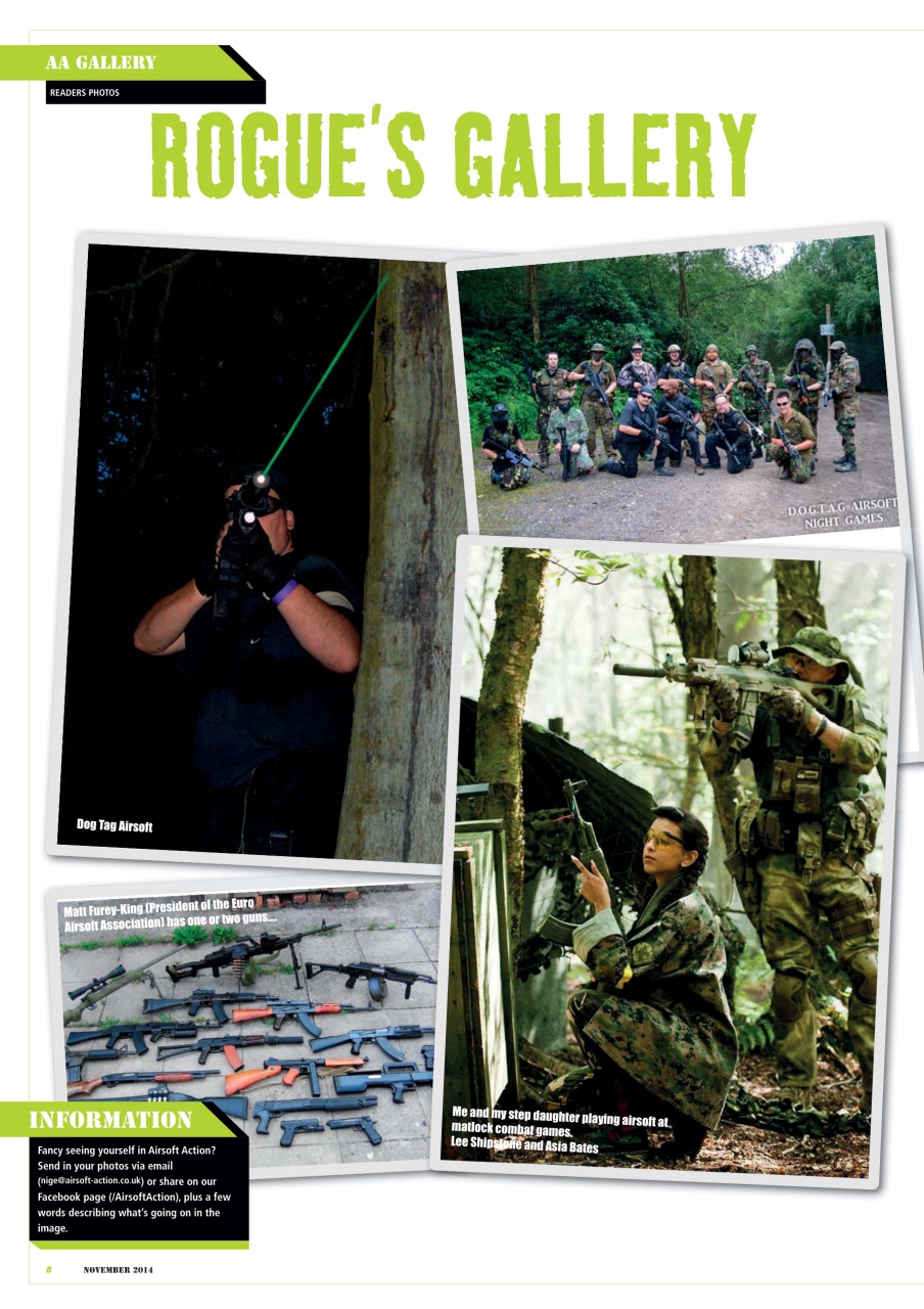 Airsoft Action Preview Pages