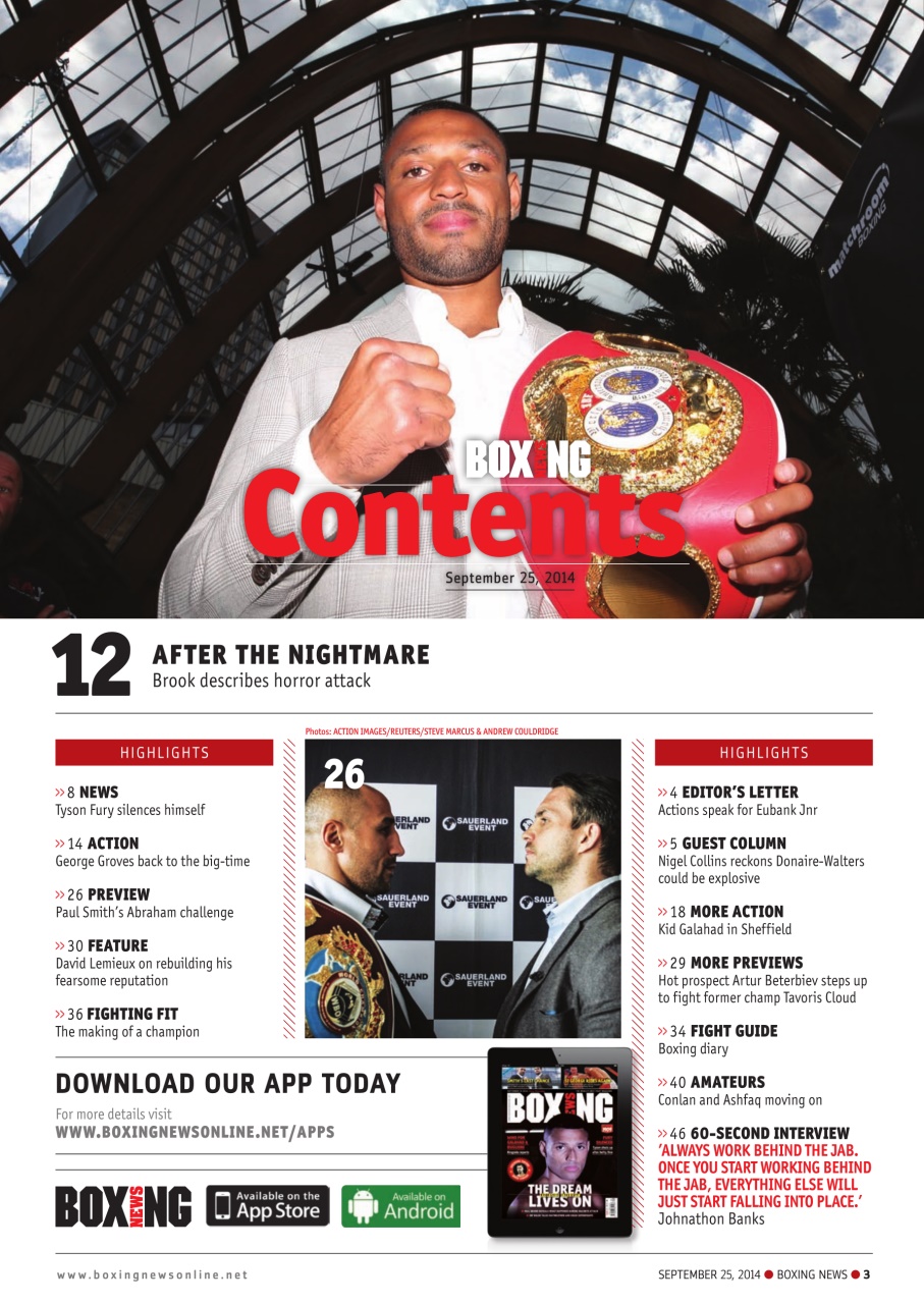 Boxing News Preview Pages