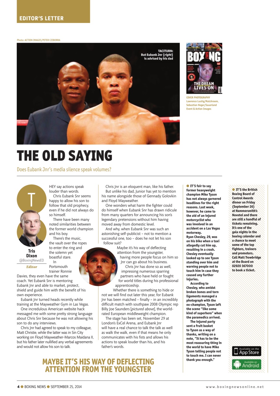 Boxing News Preview Pages