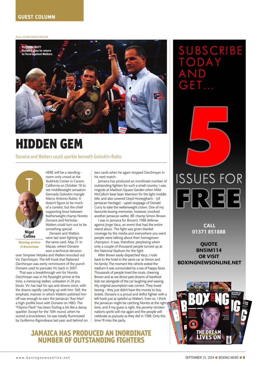 Boxing News Preview Pages