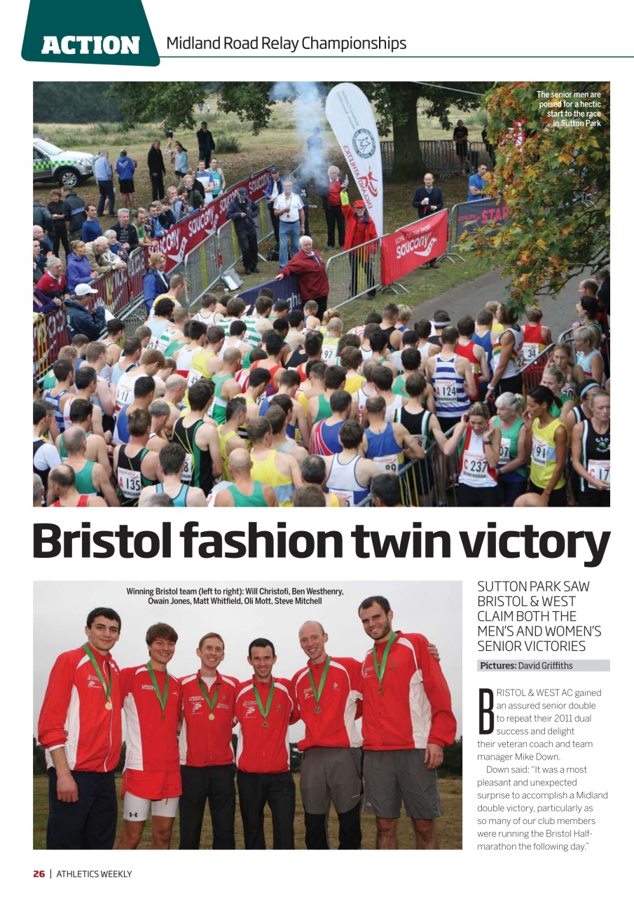 AW – Athletics Weekly Magazine Preview Pages