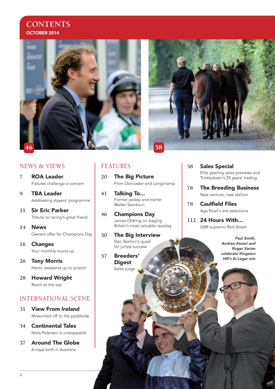 The Owner Breeder Preview Pages