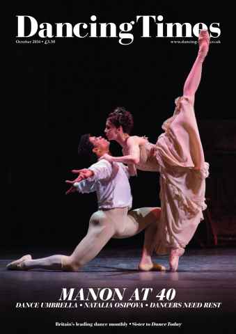 Dancing Times issue October 2014