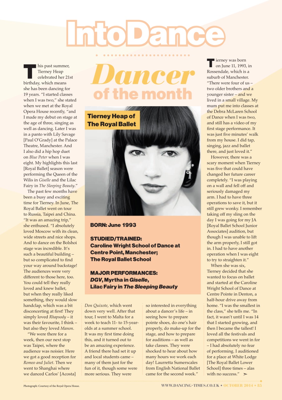 Dancing Times Preview Pages