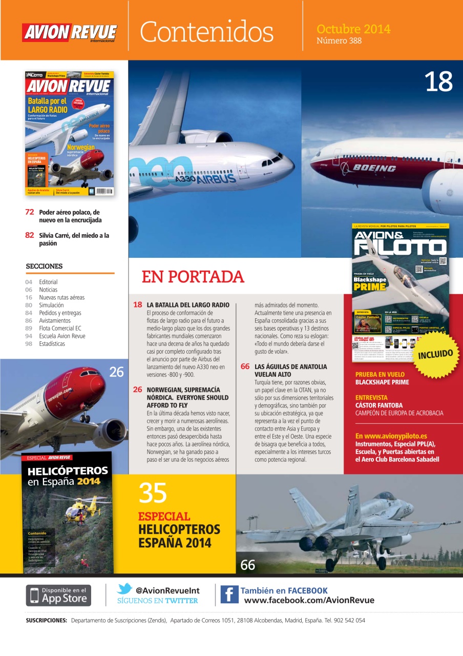 Avion Revue Internacional Preview Pages