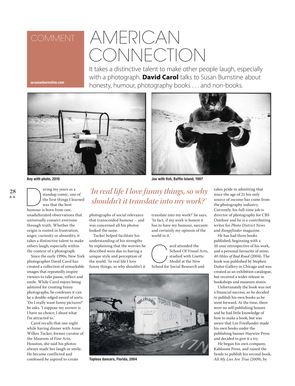 Black+White Photography Preview Pages