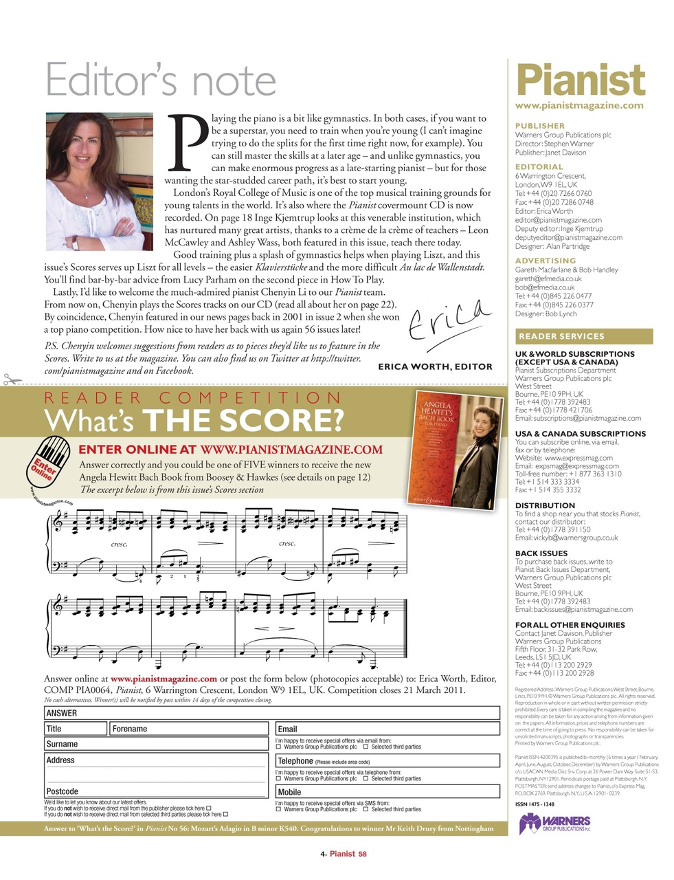 Pianist Preview Pages