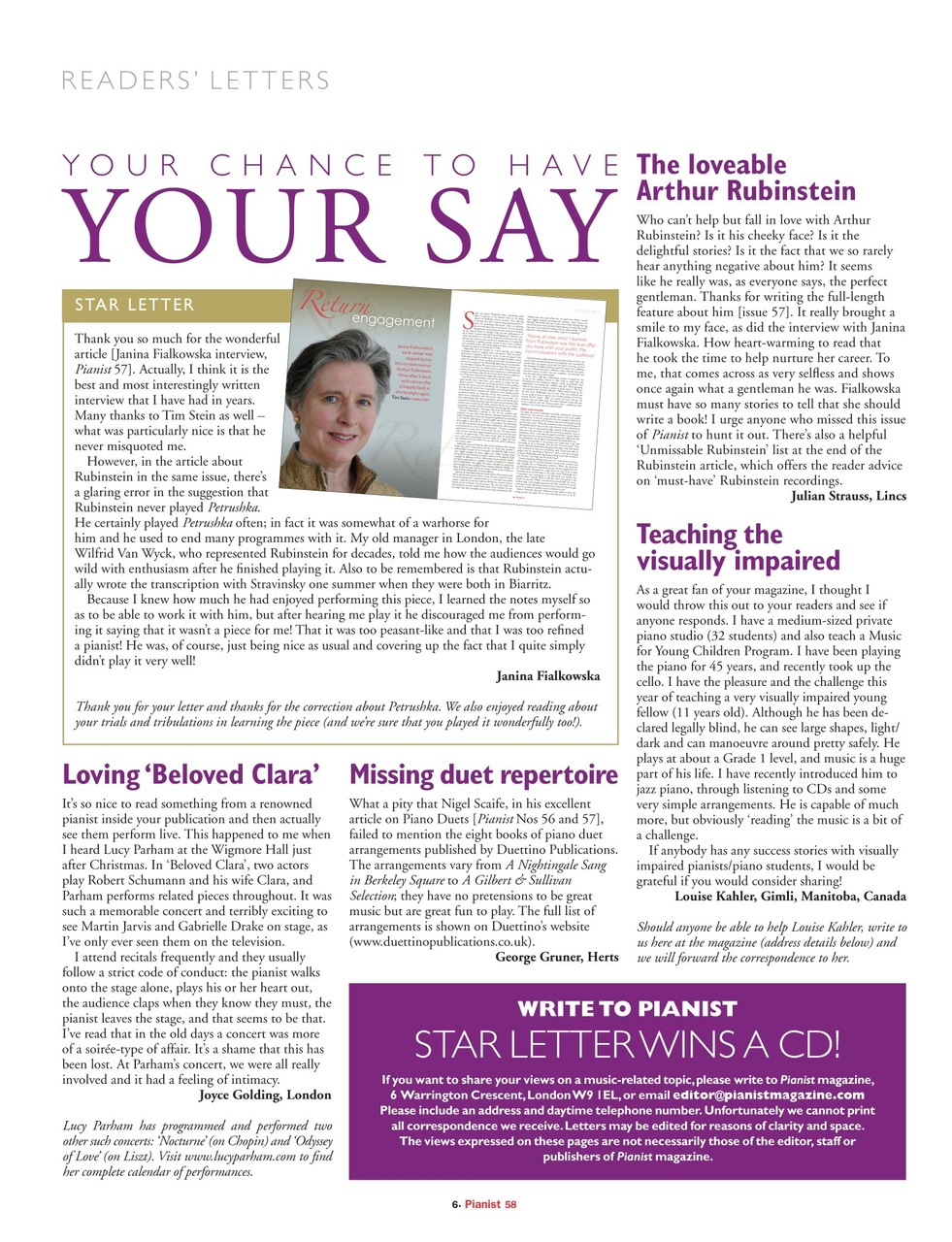 Pianist Preview Pages