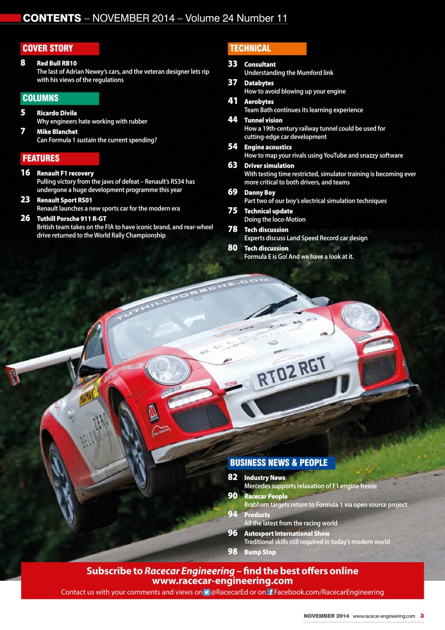 Racecar Engineering Preview Pages