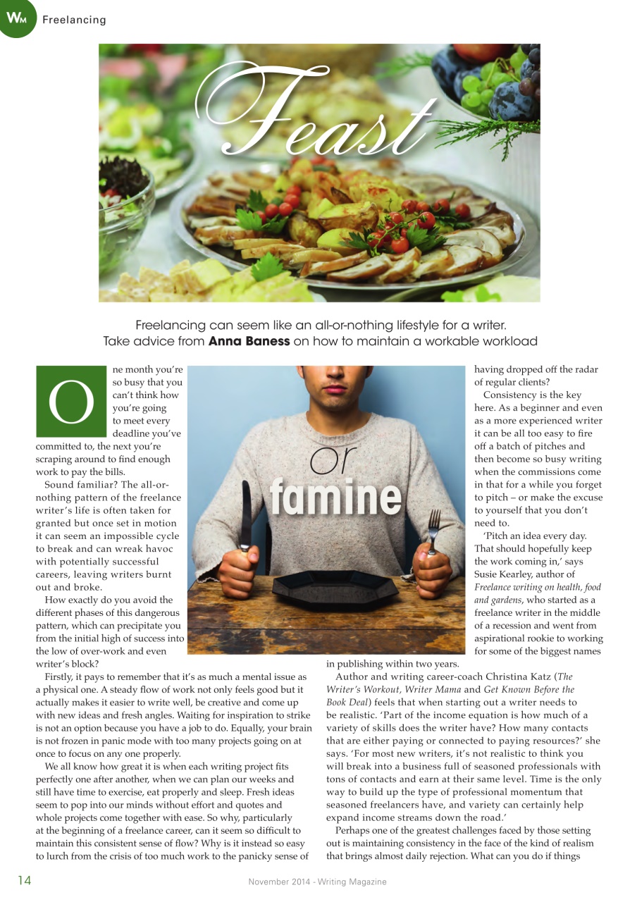 Writing Magazine Preview Pages