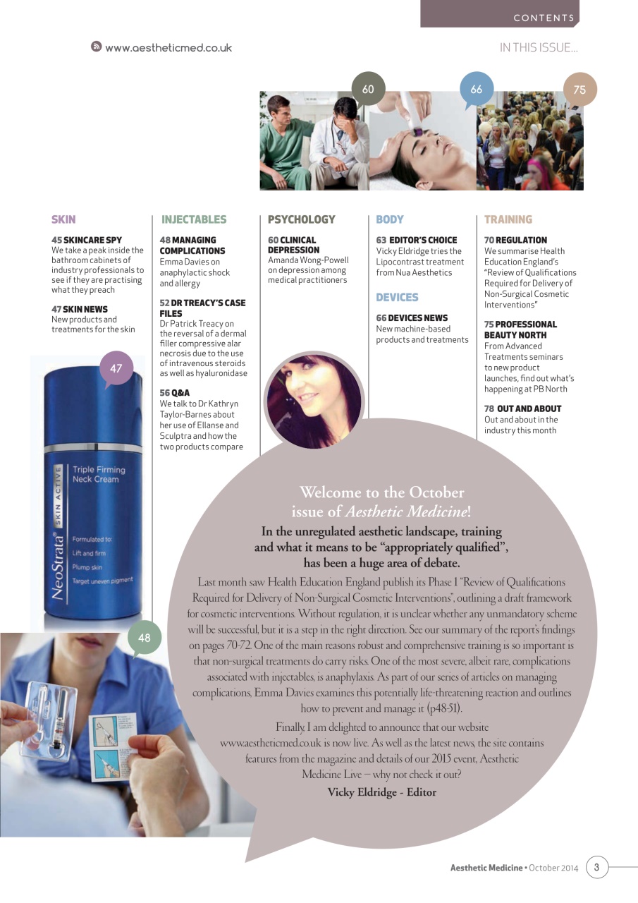 Aesthetic Medicine Preview Pages