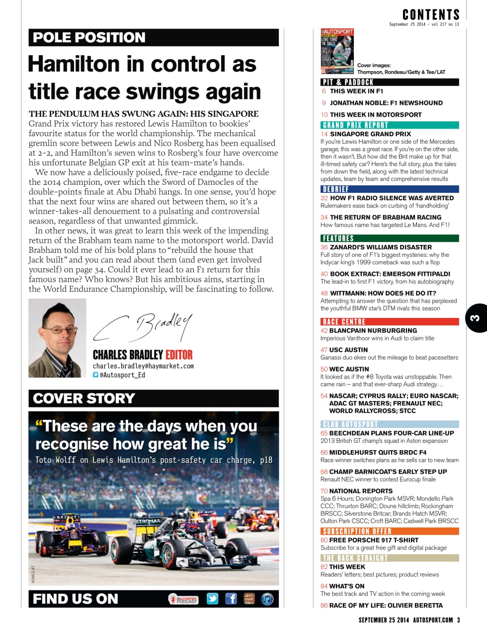 Autosport Preview Pages