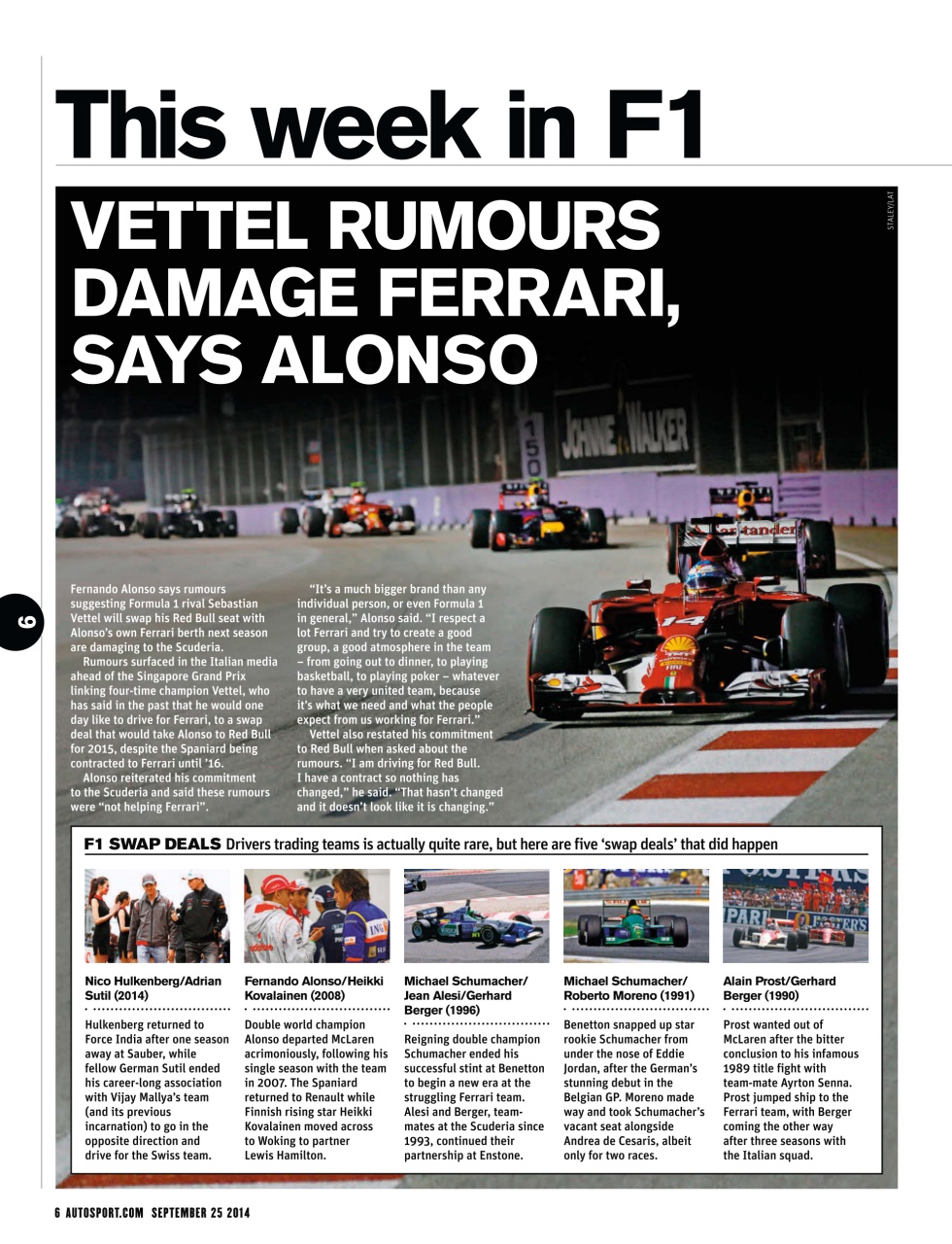 Autosport Preview Pages