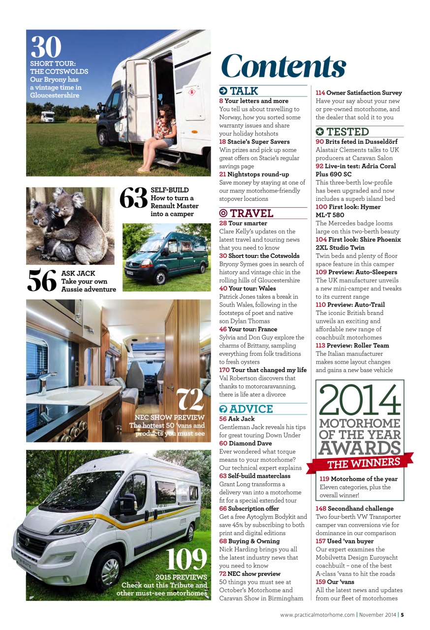 Practical Motorhome Preview Pages