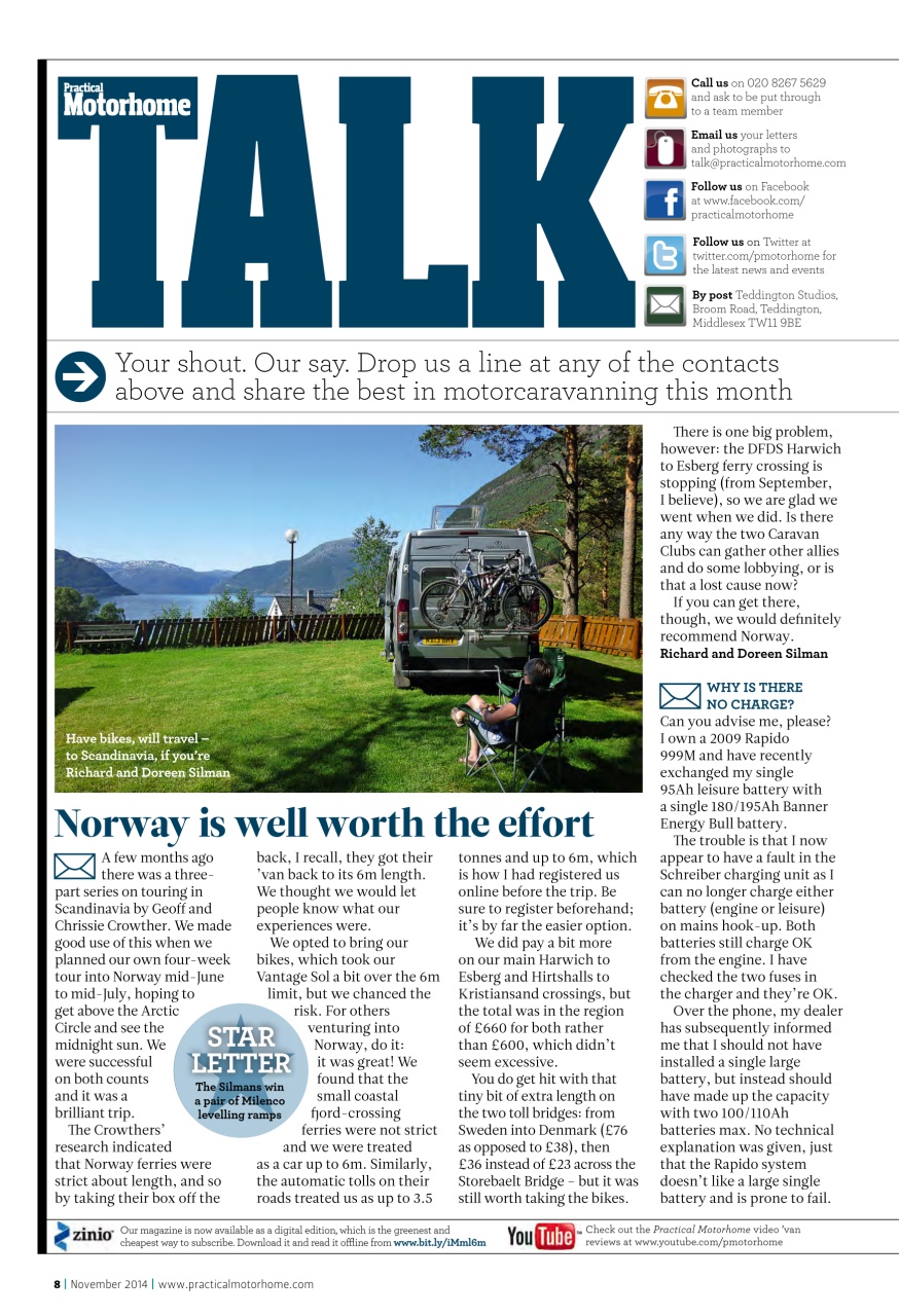 Practical Motorhome Preview Pages