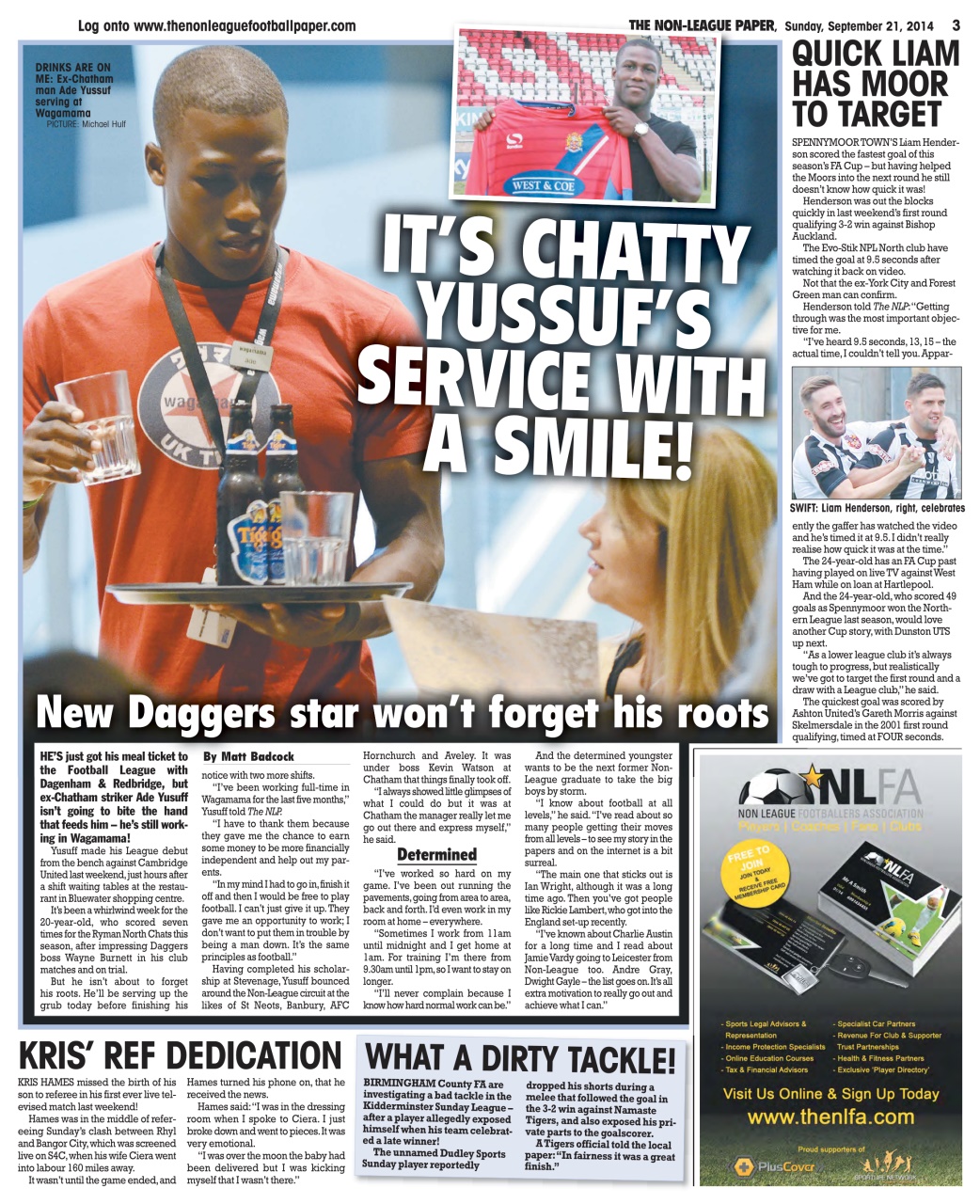 The Non-League Football Paper Preview Pages