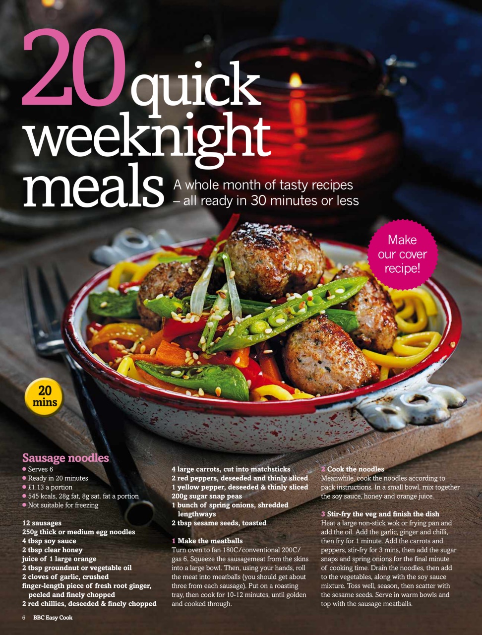 Easy Cook Magazine Preview Pages
