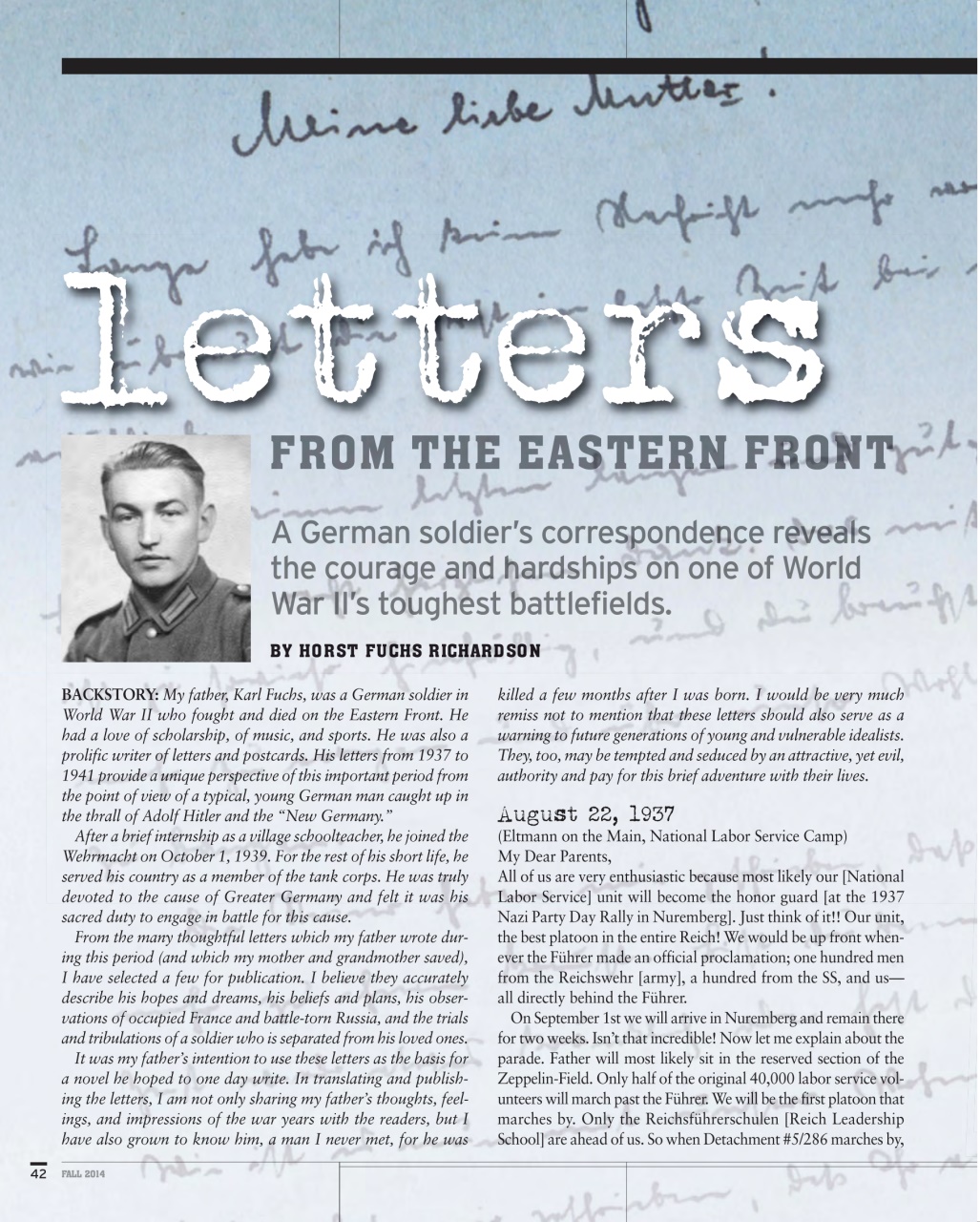 WWII Quarterly Preview Pages