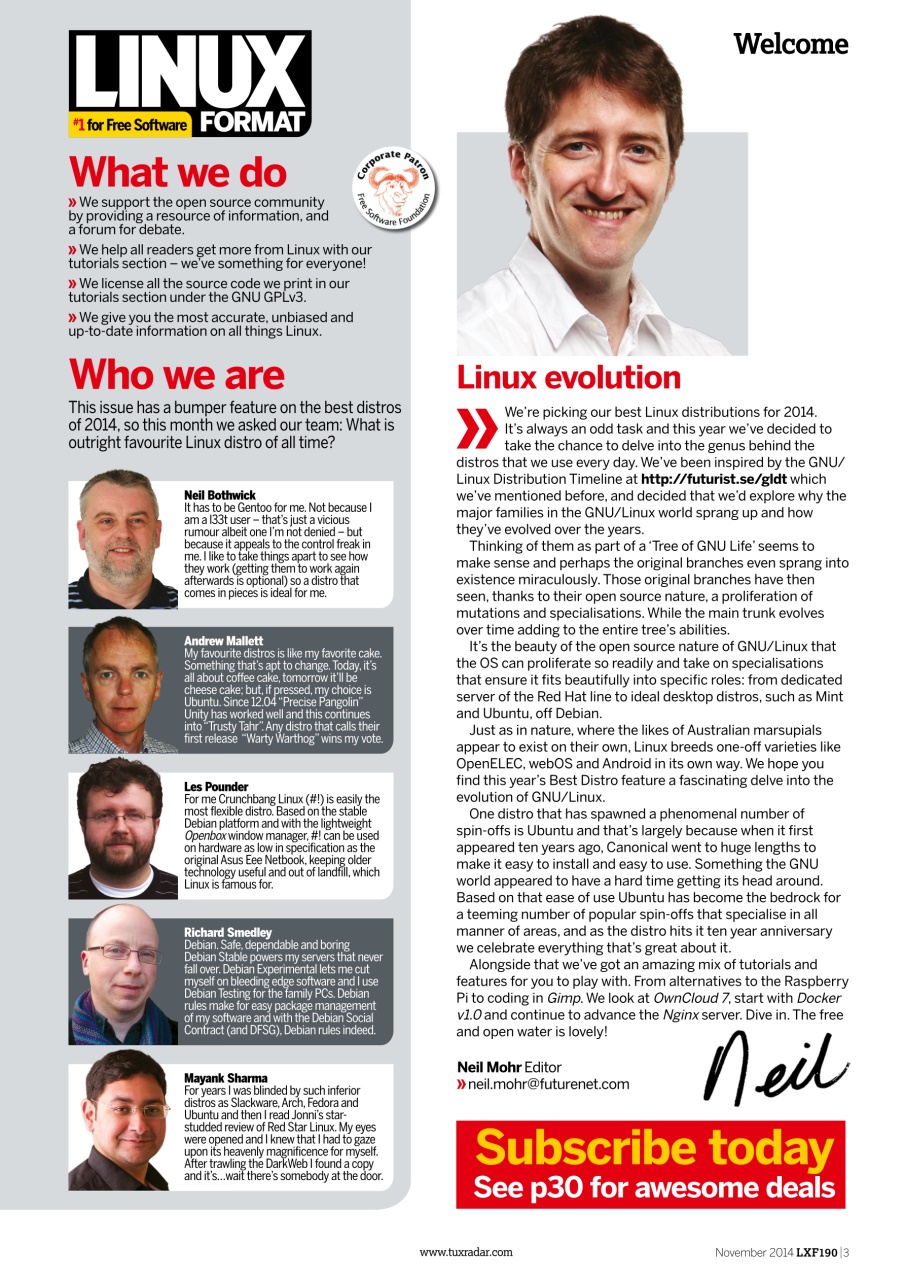 Linux Format Preview Pages