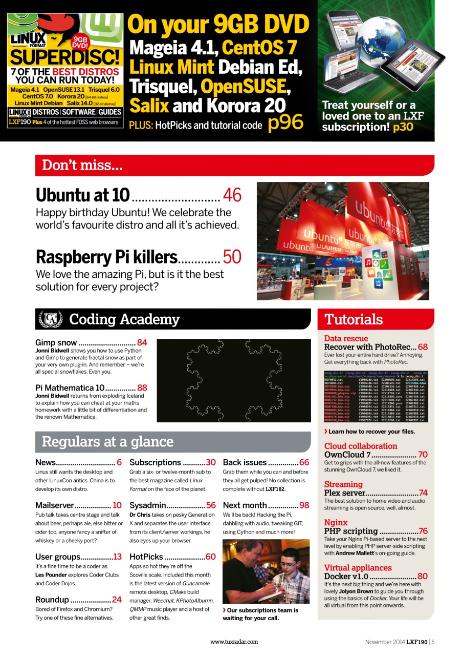 Linux Format Preview Pages