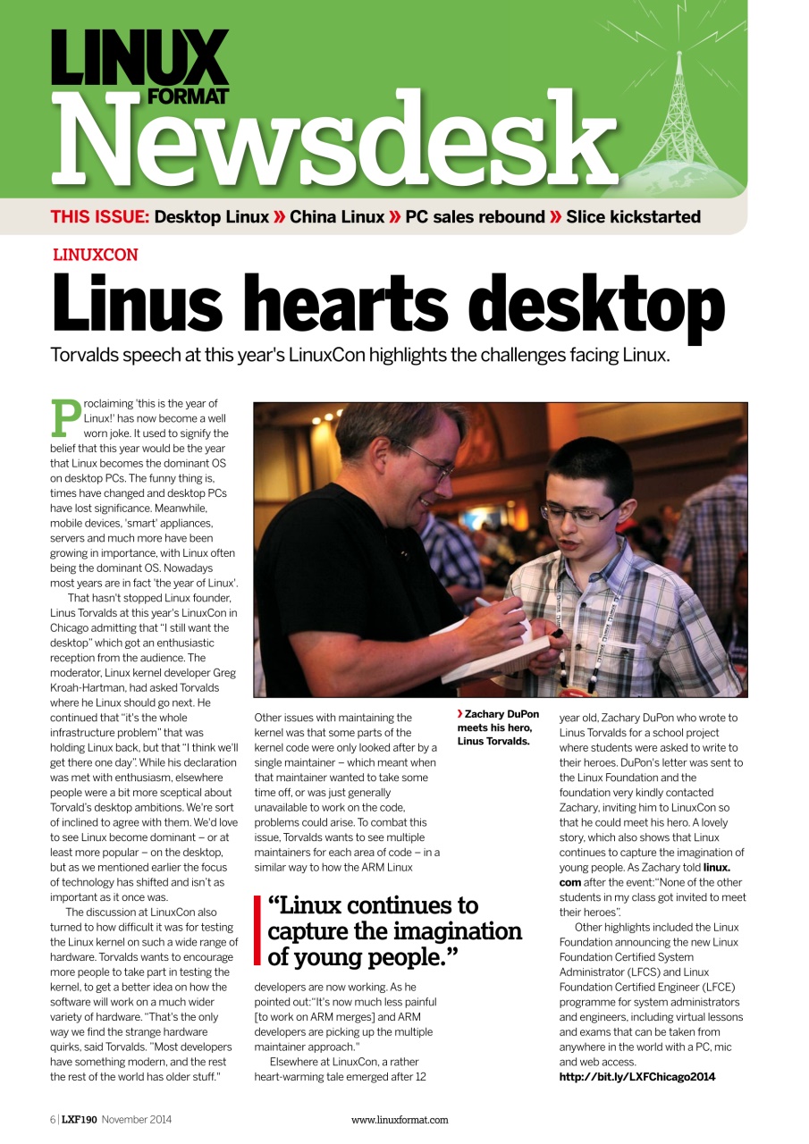 Linux Format Preview Pages
