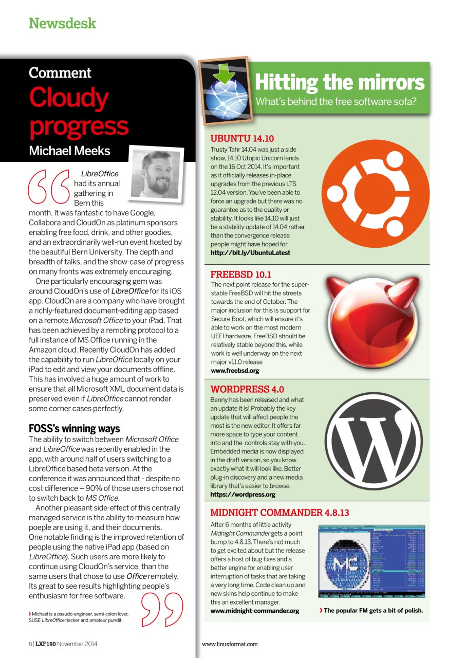 Linux Format Preview Pages