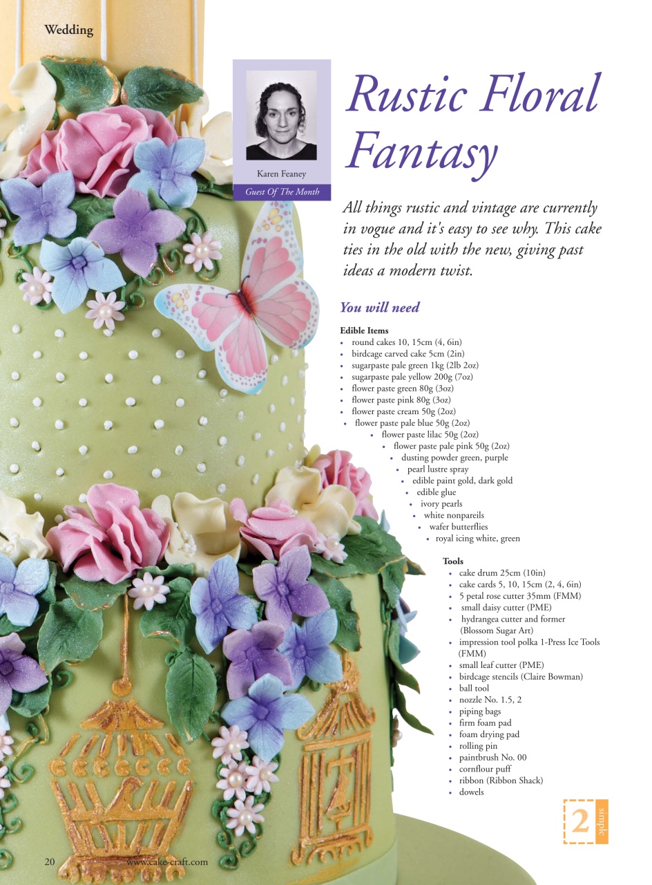 Cake Decoration & Sugarcraft Magazine Preview Pages